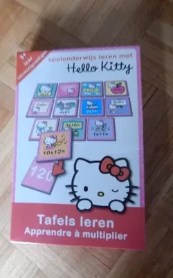 Hello Kitty tafels-leren