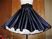 Mooie witte square line dance petticoat cirkelrok - 1 - Thumbnail