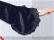 Middeleeuwse jurk uit zwart velours van XtraX 2040 - 1 - Thumbnail