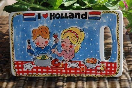 Blond amsterdam plankje voor worst I love Holland (Unox) - 1