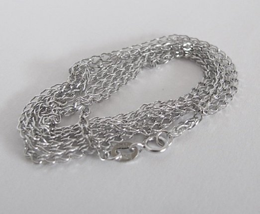 NIEUW Zilveren LENGTECOLLIER spiga 60x2 INCLUSIEF VERZENDEN. - nr. 1