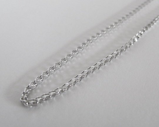NIEUW Zilveren LENGTECOLLIER spiga 60x2 INCLUSIEF VERZENDEN. - Afbeelding 3