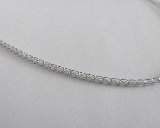 NIEUW Zilveren LENGTECOLLIER spiga 60x2 INCLUSIEF VERZENDEN. - Afbeelding 5