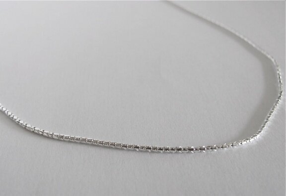 NIEUW Zilveren fantasie LENGTECOLLIER 46x1 INCLUSIEF VERZENDEN. - Afbeelding 5