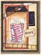 SALE NIEUW TIM HOLTZ GROTE cling stempel Treats Blueprint Pop Corn. - 3 - Thumbnail