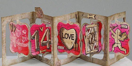 SALE NIEUW TIM HOLTZ GROTE cling stempel Valentine Blueprint Love Heart - 6