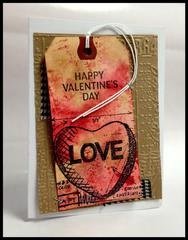 SALE NIEUW TIM HOLTZ GROTE cling stempel Valentine Blueprint Love Heart - 7