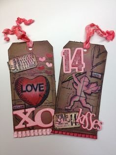 SALE NIEUW TIM HOLTZ GROTE cling stempel Valentine Blueprint Cupido. - 2