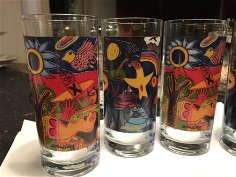 4 x recht limonade glas Corneille - 2