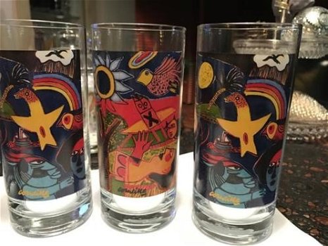 4 x recht limonade glas Corneille - 3