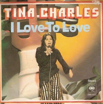 Tina Charles - Love To Love - Disco Fever	-Discovinylsingle met Fotohoes - 1
