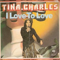 Tina Charles - Love To Love - Disco Fever	-Discovinylsingle met Fotohoes