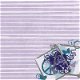 SALE NIEUW vel glitter scrappapier Glam Gal 17 Peace Love Blue van DCWV - 1 - Thumbnail