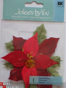 jolee's by you big red poinsettia
