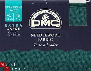 DMC Evenweave Groen 50 x 68cm - 1
