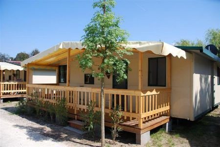 Mobilhome Chalet Camping Paradiso Viareggio Toscane aan Zee - 1