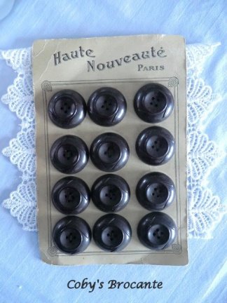 Franse knopenkaart Haute Nouveauté Paris - nr. 1