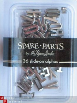 spare-parts slide on alphas silver - 1