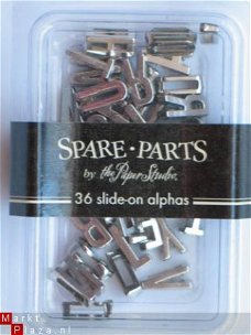 spare-parts slide on alphas silver