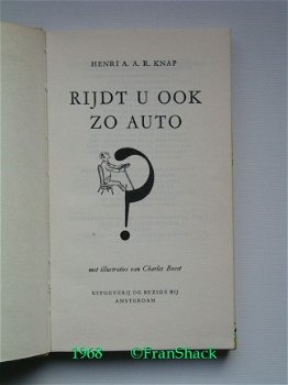 [1968] Rijdt u ook zo auto ?, Knap, De Bezige Bij - 2