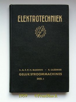 [1959] Elektrotechniek, Gelijkstroommachines deel 1, Bloemen, Stam #4 - 1