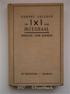 [1937] Van 1x1 naar Integraal, Colerus, De Gemeenschap.