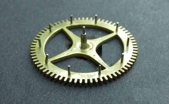 === Pennenrad = Franse pendule = oud === 33343 - Afbeelding 3