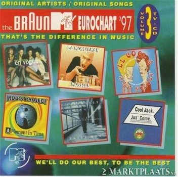 Braun MTV Eurochart '97 Volume 3 Maart VerzamelCD - 1