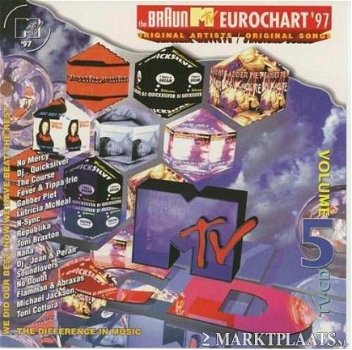Braun MTV Eurochart '97 Volume 5 Mei CD - 1