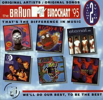 Braun MTV Eurochart '95 Volume 2 Februari VerzamelCD - 1