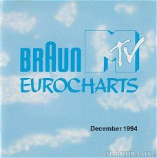 Braun MTV Eurochart '94 volume 12 December VerzamelCD