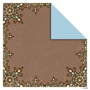 SALE! NIEUW vel dubbelzijdig scrappapier Prairie Lane Elm Point van Kaiser Craft - 1