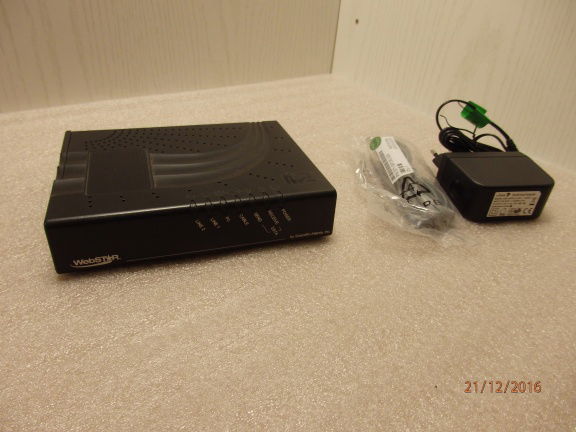 Webstar modem incl. kabels. - nr. 1