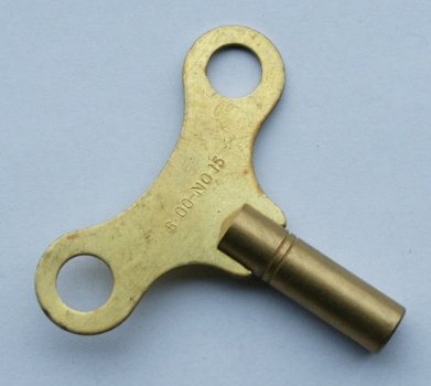 Carriage klok sleutel / reisklok sleutel nr 4 = 1,75 - 3,25 mm. - 4