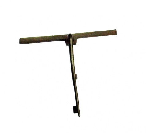 === Wekker onderdeel ? = Comtoise = oud === 33376 - Afbeelding 2