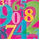 SALE NIEUW vel glossy glitter scrappapier Countdown 3 Big Numbers van DCWV - 1 - Thumbnail