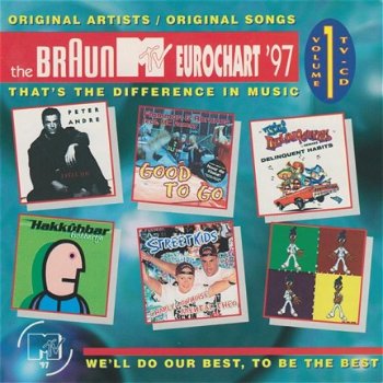 Braun MTV Eurochart '97 Volume 1 Januari VerzamelCD - 1