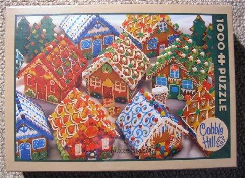 Cobble Hill - Gingerbread Houses - 1000 Stukjes Nieuw - 2