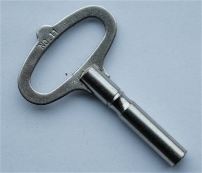 Carriage klok sleutel / reisklok sleutel nr 10 = 1,75 - 4,75 mm. - 2