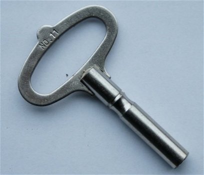 Carriage klok sleutel / reisklok sleutel nr 11 = 1,75 - 5,00 mm. - 2
