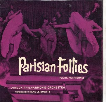 The London Philharmonic Orchestra Conducted by René Leibowitz ‎ Parisian Follies - 1