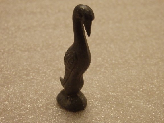 Mooie tinnen vogel. - Afbeelding 2