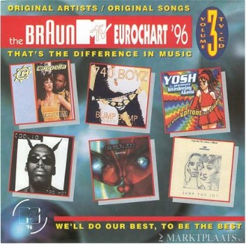 Braun MTV Eurochart '96 - Volume 3 Maart VerzamelCD - 1