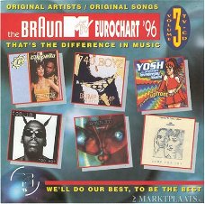 Braun MTV Eurochart '96 - Volume 3 Maart VerzamelCD