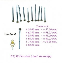 === Fijnafstelling = Franse pendule = oud === 33420