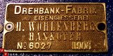 Antieke , Antik / Draaibank , WOHLENBERG - 1 - Thumbnail