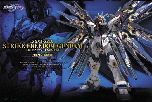 PG 1/60 ZGMF-X20A Strike Freedom Gundam - 2