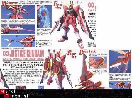MG 1/100 ZGMF-X19A Infinite Justice Gundam - 2