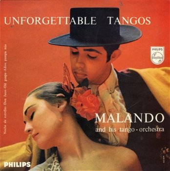 Malando And His Tango Orchestra : Unforgettable Tangos - 1