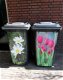 afvalbak sticker, decoratie container sticker, kliko, otto - 5 - Thumbnail